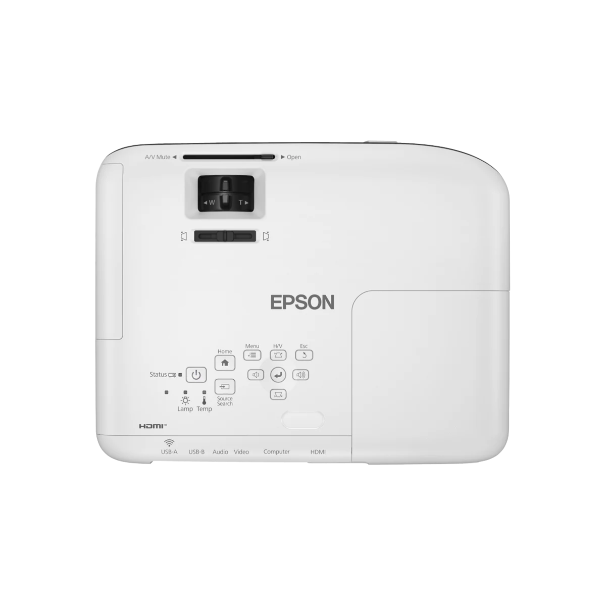 Projector Epson Eb W51 Wxga 3LCD 4000 Lumens, view 4