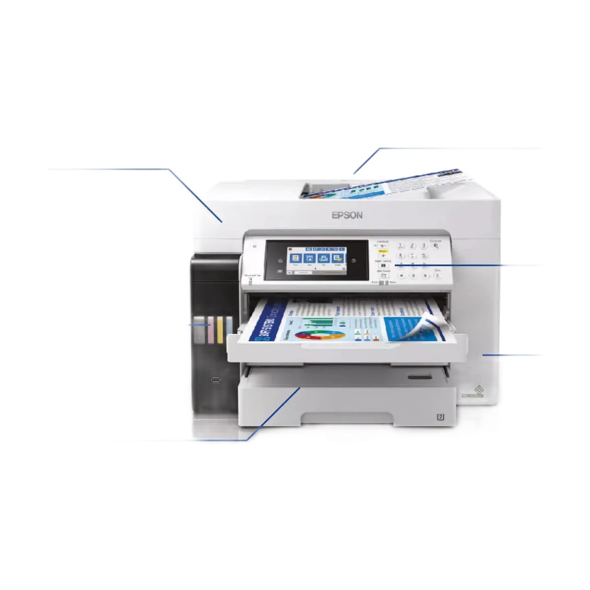 Epson Ecotank L15180 A3 Wi-fi Duplex Multi-function Ink Tank Printer, view 4