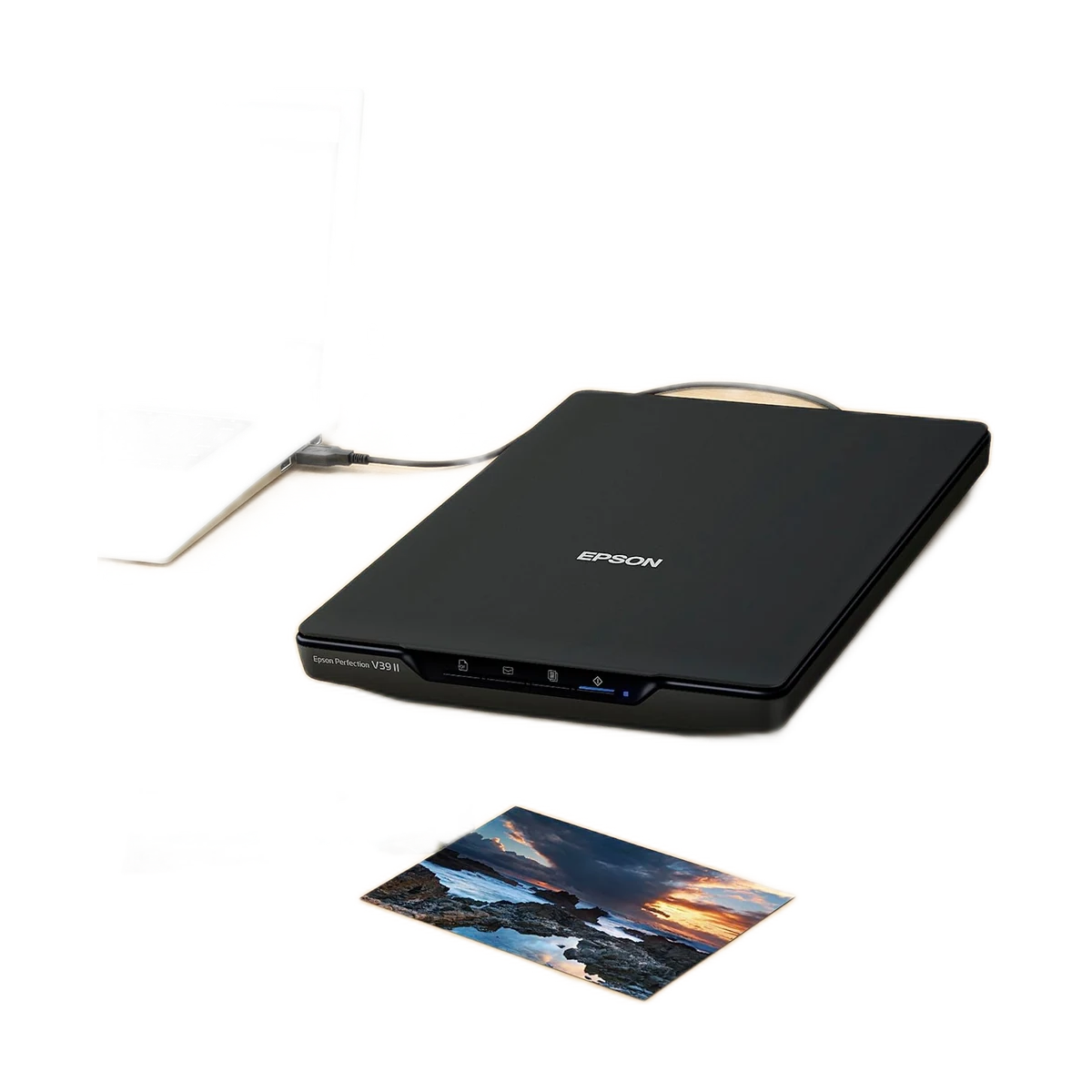 Epson Perfection V39 Ii Color Photo And Document Flatbed Scanner, view 3