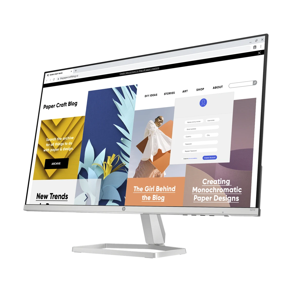 HP 27INCH Monitor 527SW, view 4