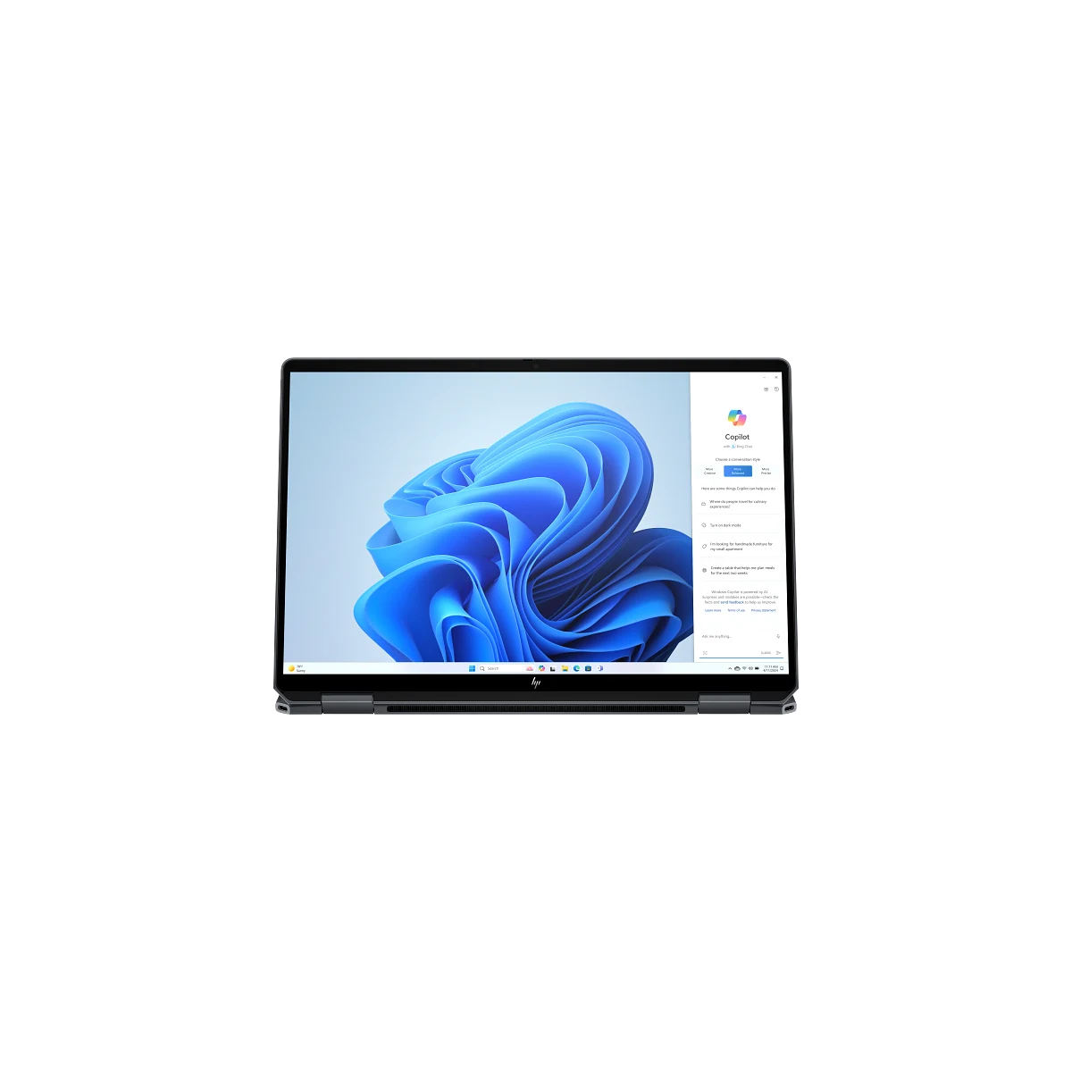 Laptop HP Ob Ultra Flip 14-FH0005NIA Core U5 226V 16GB 512SSD 14IN Touch WIN11H 1 Yr War Gray, view 2