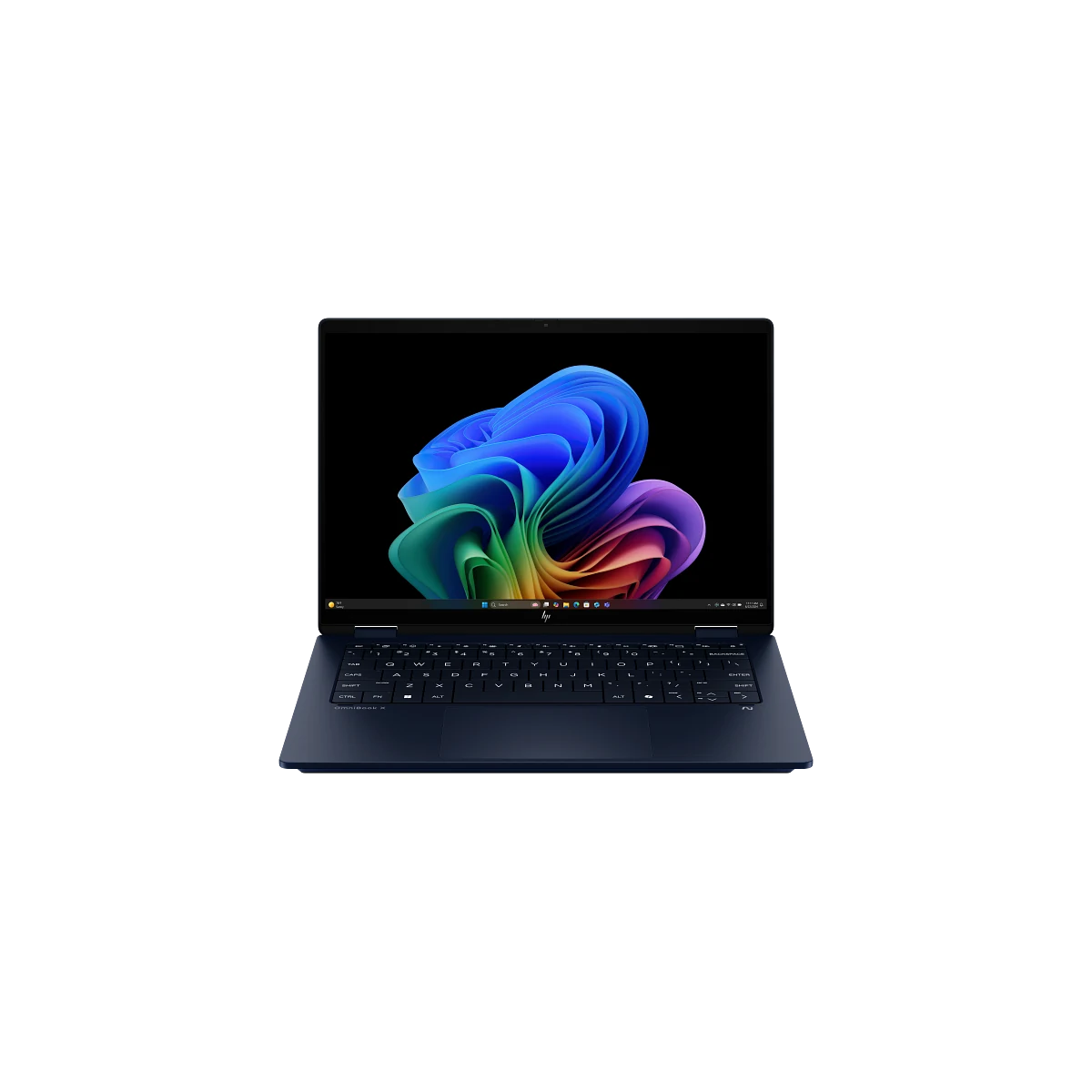 Laptop HP Omnibook X Flip 14-FM0003NIA Core U5 226V 16GB 512SSD 14IN Touch WIN11H 1 Yr War Blue, view 2
