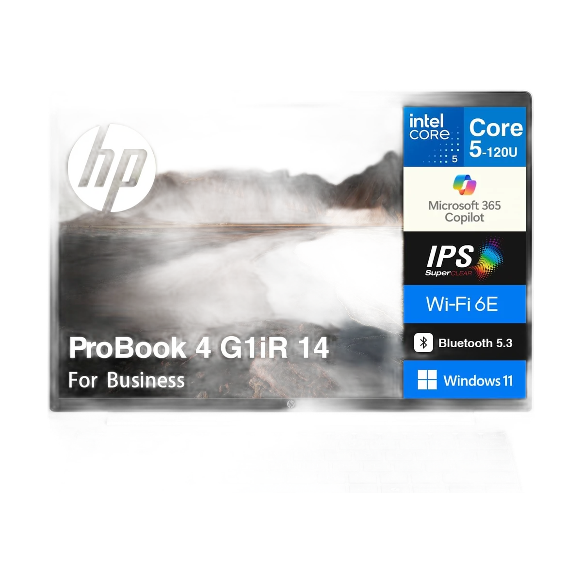 Laptop HP Probook 4 G1IR Core 5-120U 8GB 512SSD Dos 14IN 1 Year Warranty, view 3