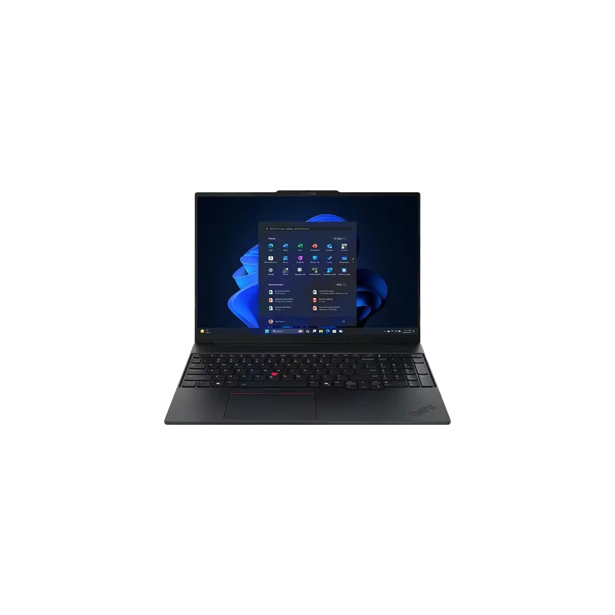 Laptop Lenovo ThinkPad E16 GEN3 AMD Ryzen 5-220 16GB 512SSD 16IN Dos 1 Yr Warranty, view 3