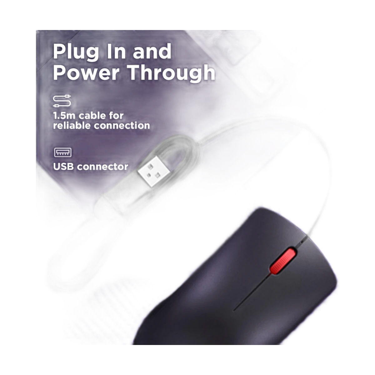 Lenovo 120 Wired Mouse, view 4