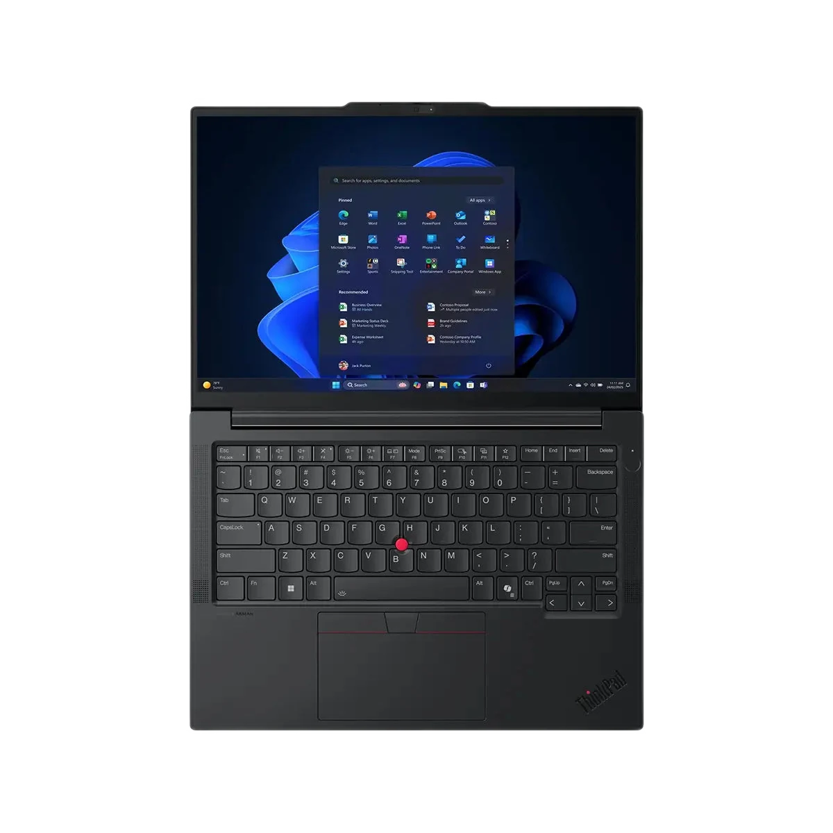 Lenovo Laptop ThinkPad E14 Irl GEN7 Core 5-210H 8GB 512SSD Dos 14 In 1 Yr Warranty + Top Load Case, view 4