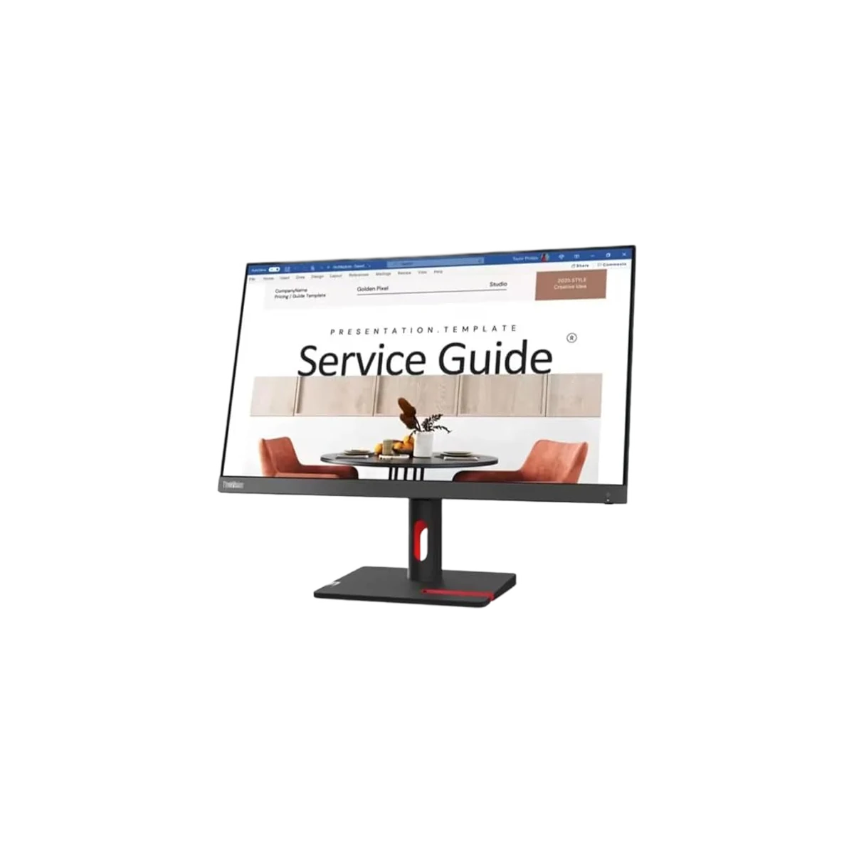 Monitor Lenovo S24I-30 23.8IN 1920X1080 HDMI 3 Years Warranty, view 2
