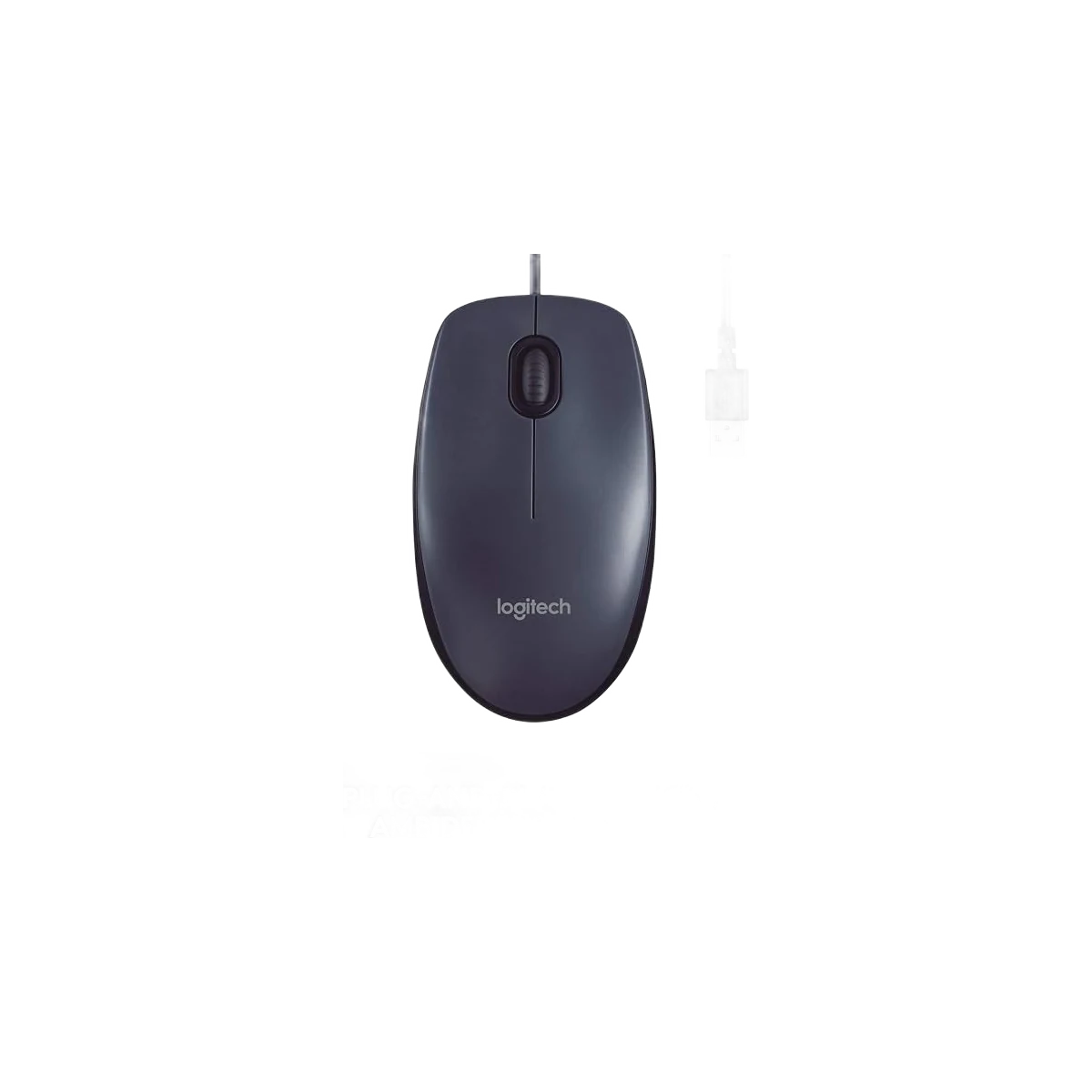 Mouse Logitech Corded Business Series Mouse B100 Black, view 2