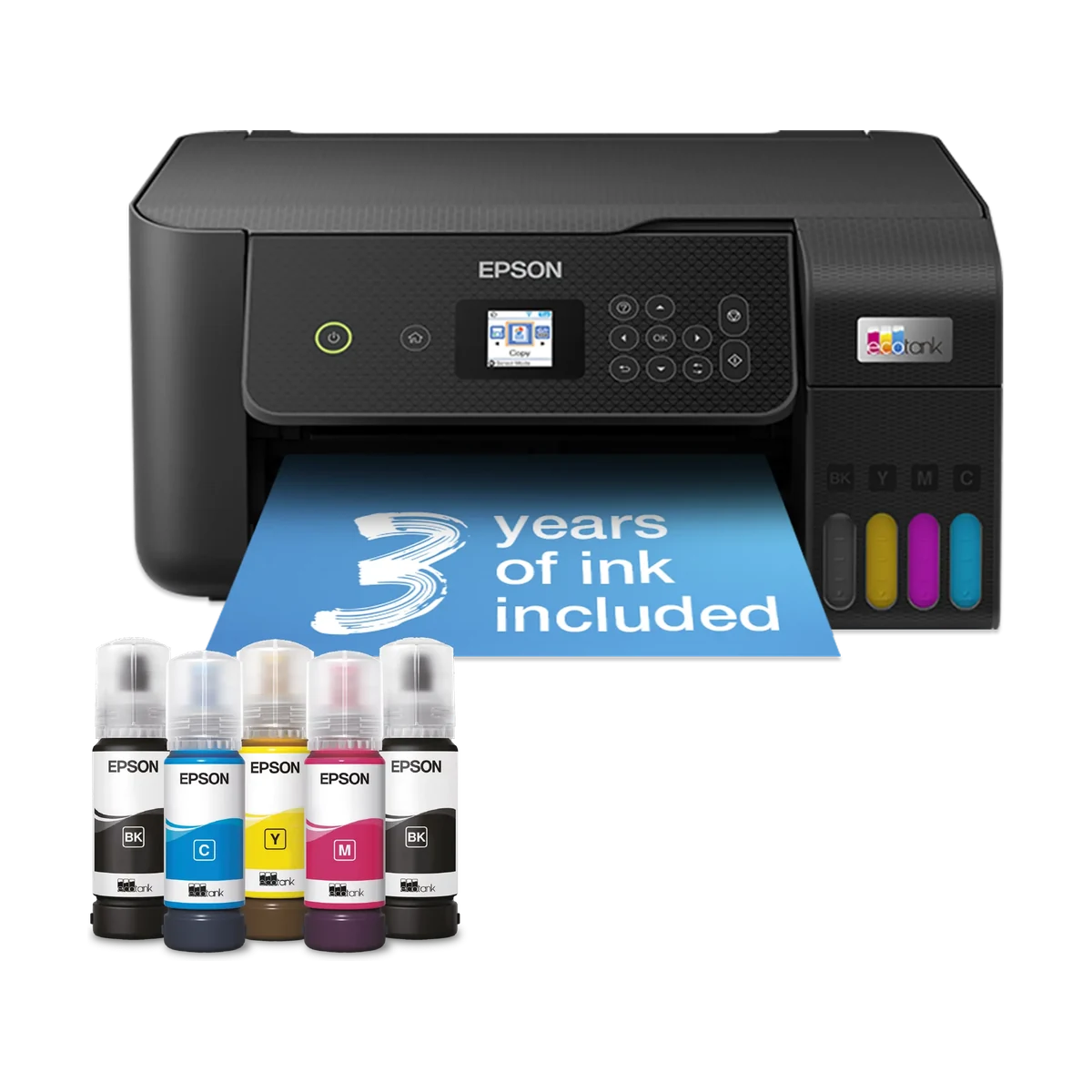 Printer Epson Ecotank L3260 Wifi Aio Ink Tank, view 2