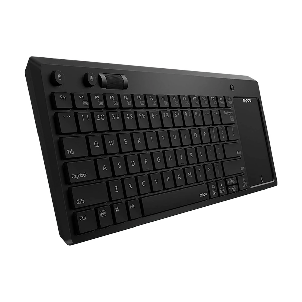 Rapoo K2800 Keyboard With Touchpad Wireless Black Ar, view 4