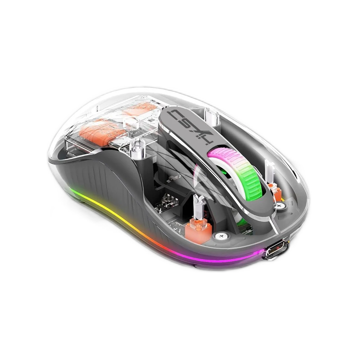 Transparent Wireless Mouse M333, view 2