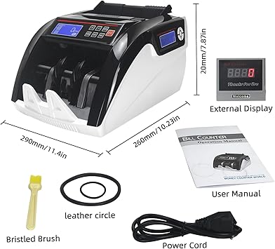 Bill Counter 5800D Multi Currency Counter Uv/mg, view 2
