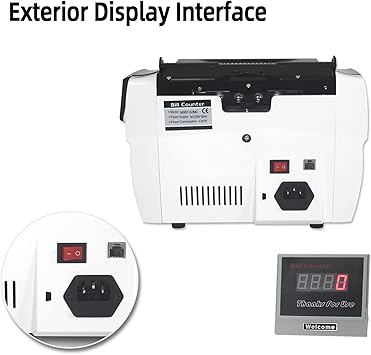 Bill Counter 5800D Multi Currency Counter Uv/mg, view 3