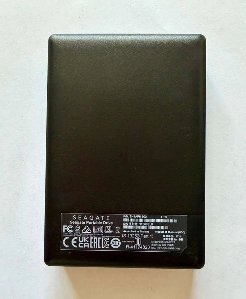 External Harddrive Seagate 1TB, view 2