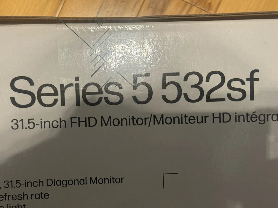 HP Series 5 31.5IN FHD Monitor 532SF, view 4