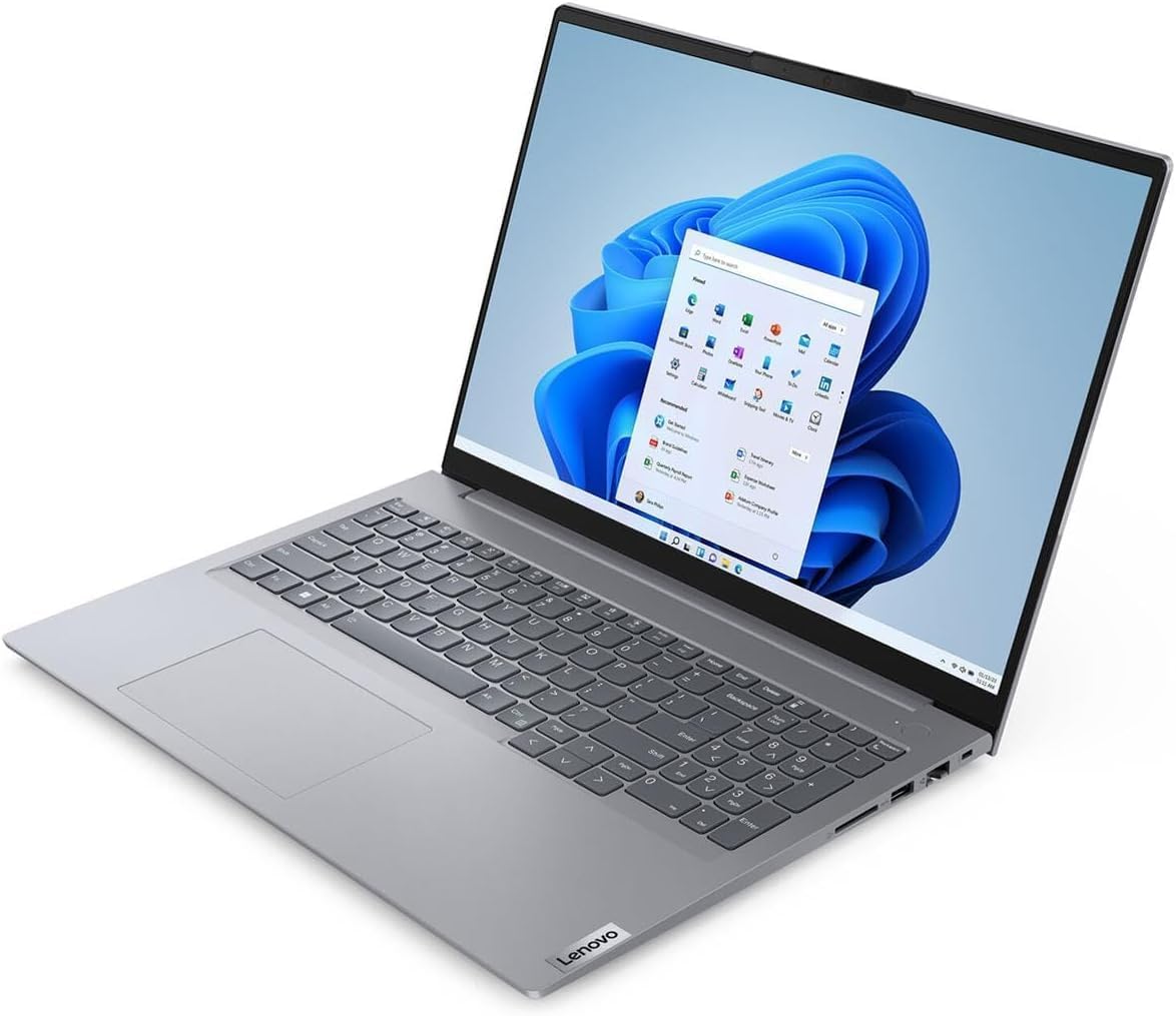 Laptop Lenovo ThinkBook 16 G8 Irl Core 5-210H 8GB 512SSD Dos 16IN 1 Year Warranty Topload Case, view 3