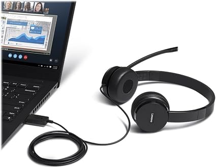 Lenovo 100 USB Headset, view 2