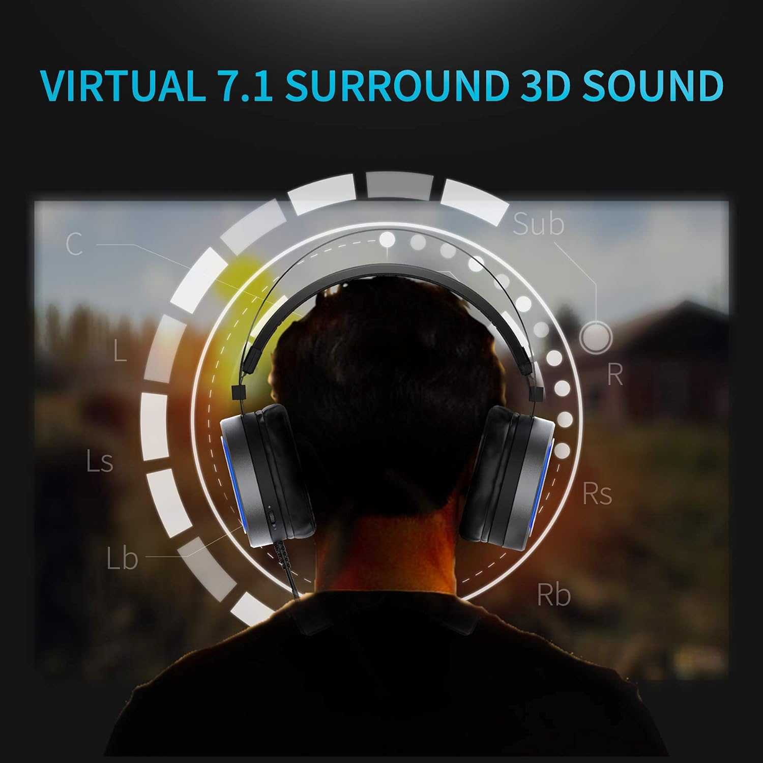 Rapoo Vpro VH530 Gaming Headset, view 4
